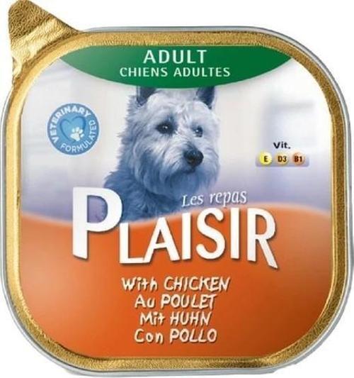 Plaısır Ezme Tavuk Etli Konserve Köpek Maması 150 gr