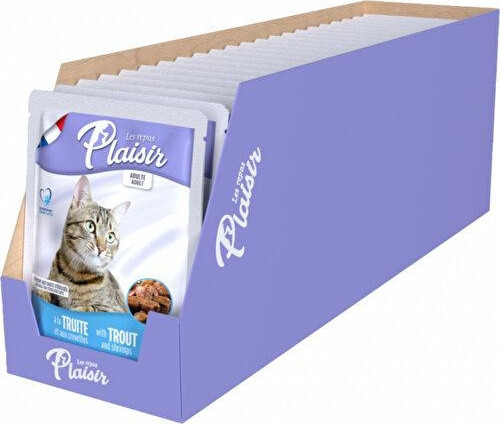 Pouch Alabalık Ve Karidesli Yetişkin Kedi Konservesi 100gr