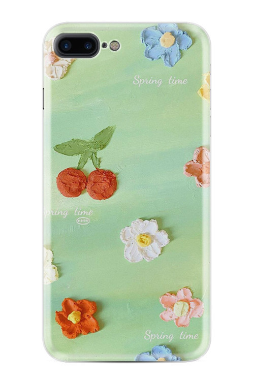 Apple Iphone 7-8 Plus Kılıf Kapak Happy Seri Silikon Ip-7Plus Stk-3-Ip7Plus