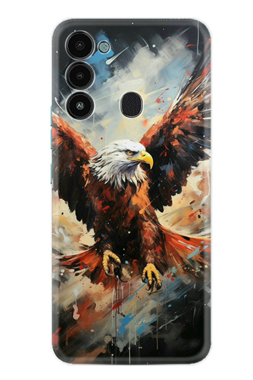 Spark 8C Kılıf Hd Baskılı Desenli Happy Seri Xt-8C Stk-531.Jpg