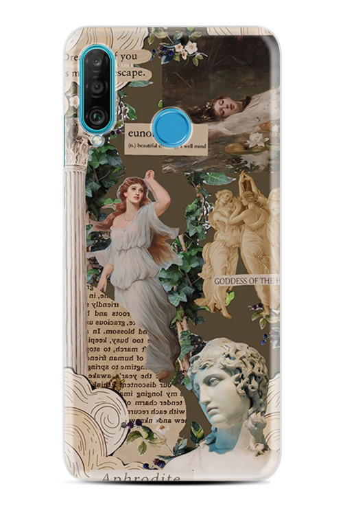 Huawei P30 Lite Kılıf Kapak Klass Seri P30Lite-Stk-40-Huawei