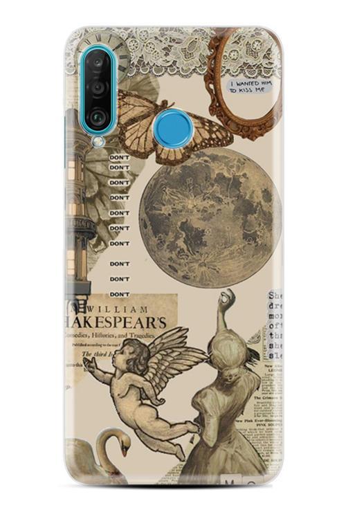 Huawei P30 Lite Kılıf Kapak Klass Seri P30Lite-Stk-50-Huawei