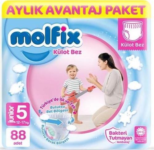 Külot Bez 5 Beden Junior Aylık Avantaj Paketi 88 Adet