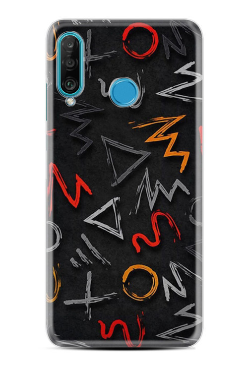 Huawei P30 Lite Kılıf Kapak Klass Seri P30Lite-Stk-76-Huawei
