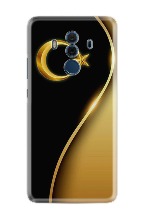Huawei Mate 10 Pro Kılıf Dark Seri Hd Baskılı Kapak Stk-203-Mate10Pro