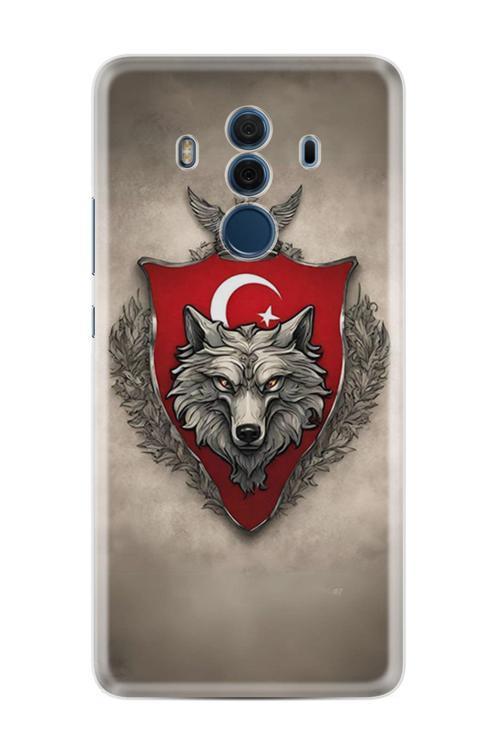 Huawei Mate 10 Pro Kılıf Dark Seri Hd Baskılı Kapak Stk-206-Mate10Pro