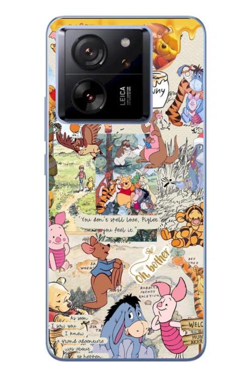 Xiaomi Mi 13T Kamera Korumalı Baskılı Desenli Özel Seri Kılıf Kapak Seri Xtg-H18