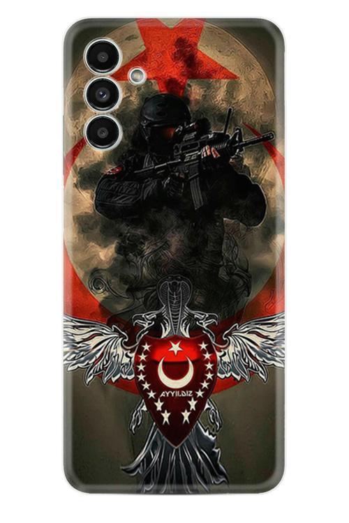 Samsung Galaxy A16 Uyumlu Kılıf Hd Baskılı Yüksek Korumalı Desenli Kılıf Smt-05/25 Stk-533-A16