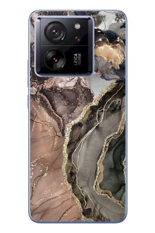 Xiaomi Mi 13T Kamera Korumalı Baskılı Desenli Özel Seri Kılıf Kapak Seri Xtg-H22