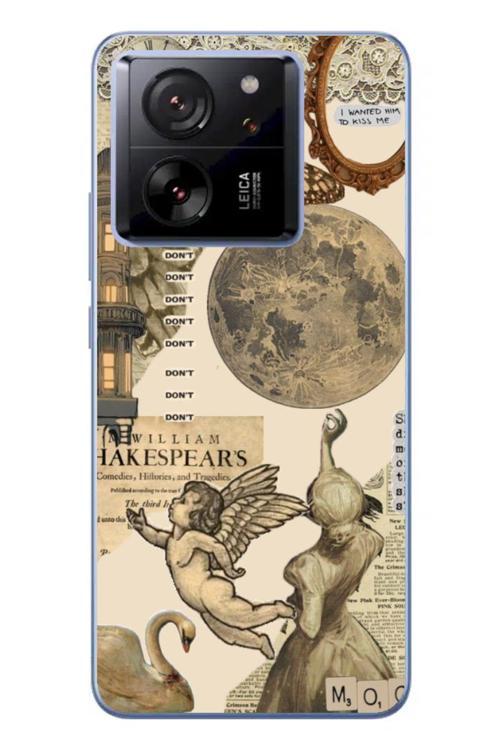 Xiaomi Mi 13T Kamera Korumalı Baskılı Desenli Özel Seri Kılıf Kapak Seri Xtg-H31