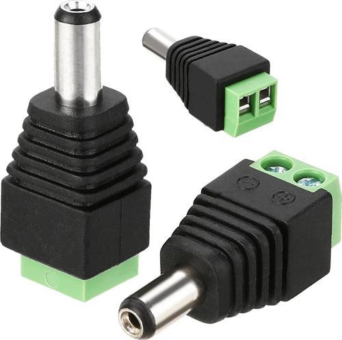 5.5X2.1MM POWER ERKEK KONNEKTÖR