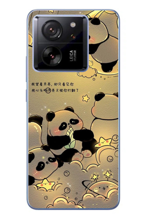 Xiaomi Mi 13T Pro 4G Kamera Korumalı Baskılı Desenli Özel Seri Kılıf Kapak Seri Xtg-H15
