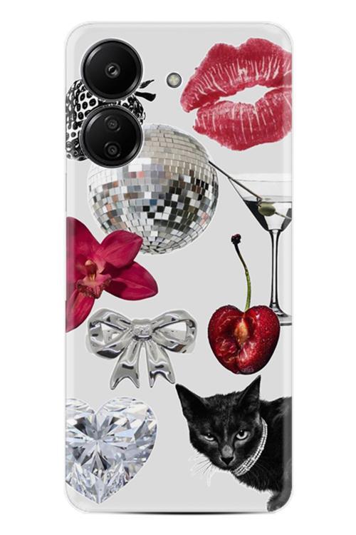 Xiaomi Redmi 13C Kılıf Hd Baskılı Desenli Happy Seri Xt-Redmi Stk-74.Jpg