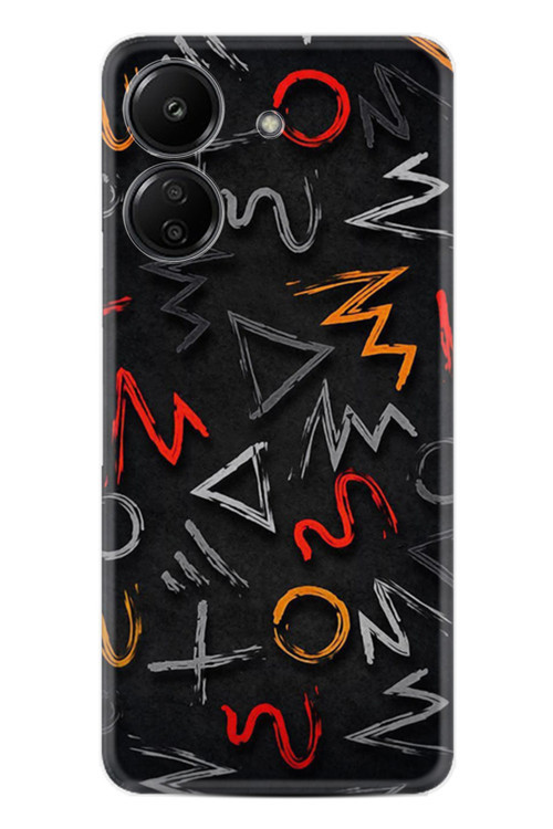 Xiaomi Redmi 13C Kılıf Hd Baskılı Desenli Happy Seri Xt-Redmi Stk-76.Jpg