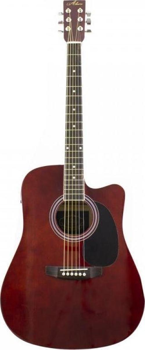 F650N-WRC Wine Red Elektro Akustik Gitar