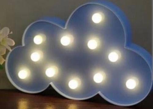 Led Işık Bulut Çocuk Odası Gece Lambası Dekoratif Led Aydınlatma