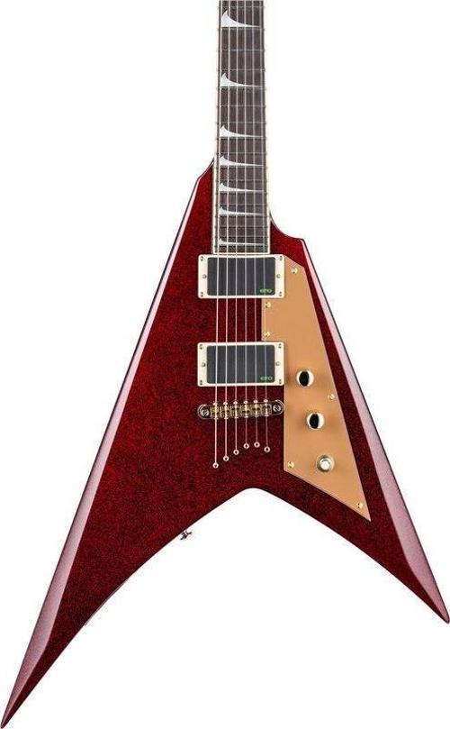 Kirk Hammett Signature KH-V Red Sparkle Elektro Gitar
