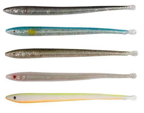 Lb Sandeel Slug 16.5 Cm 5 Adet Balık Dirty Silver