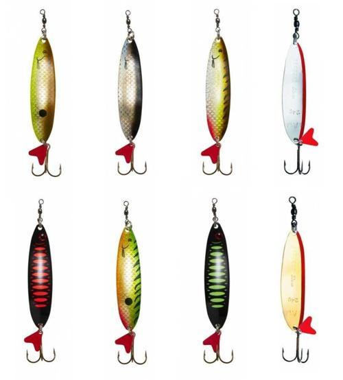 Effzett Standard Spoon Slim 6.5 cm 16 gr Sinking Kaşık Fire Tiger UV