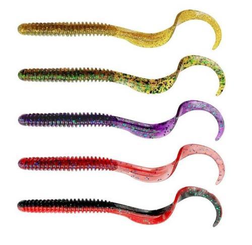 Rib Worm 9Cm 3Gr 10 Adet Balık Junebug