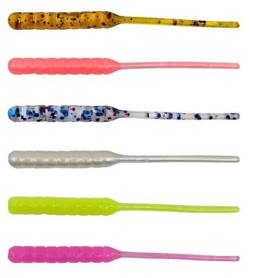 Arrow Worm Lrf Silikonu 5,5cm 12 Adet Pearl White