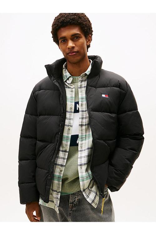 Erkek Tjm Vail Puffer Mont - Siyah