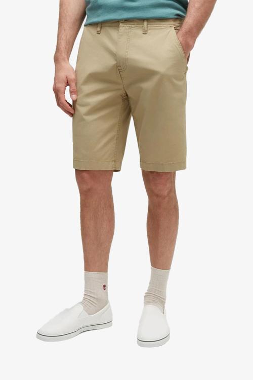 Claremont Poplin Chino Erkek Bej Şort Tb0A5U2Kdh41