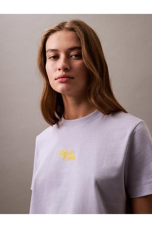 Ss Flocked Logo Cn Tee