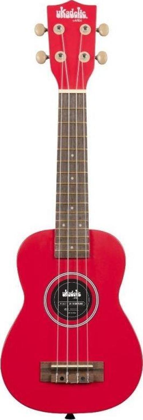 Ukadelic Soprano Ukulele (Cherry Bomb)