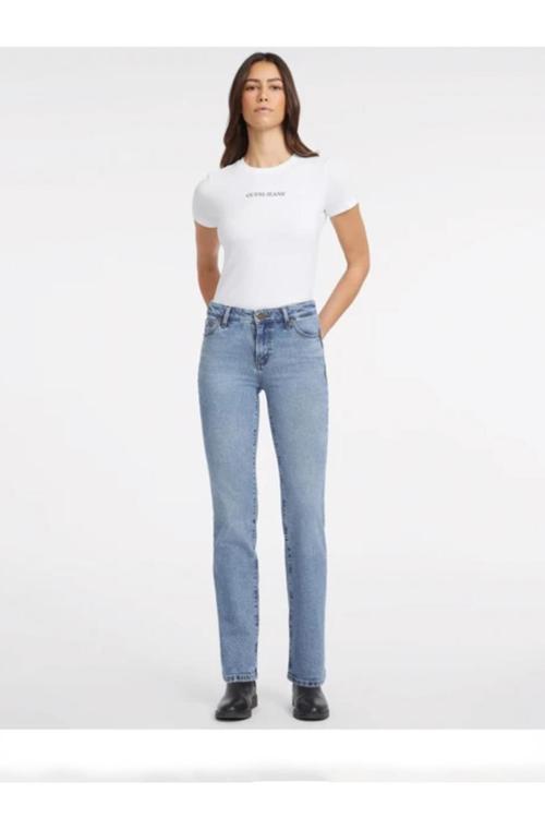 Kadın Normal Bel Straight Jean - Lacivert