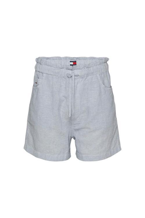 Yüksek Bel Mom Fit Mavi Kadın Şort Dw0Dw203600A8