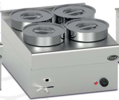 Elektrikli Sos Benmarisi 4'lü 48 x 65 x 35 (cm)