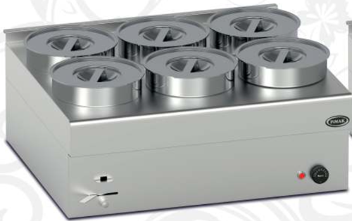 Elektrikli Sos Benmarisi 6'lı 72 x 65 x 35 (cm)