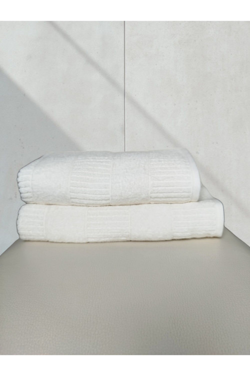 Karya 1 Banyo Havlusu 90X150 Cm Ve 1 Yüz Havlusu 50X90 Cm % 100 Pamuk