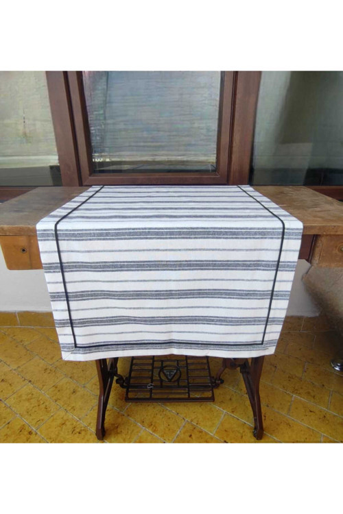Buldan Kumaşı Bordürlü Runner 50X130 Cm