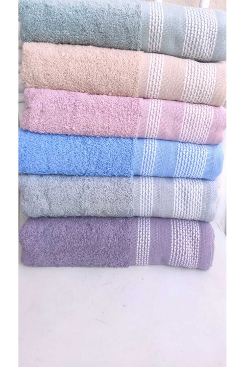 6 Adet 50X90 Cm Havlu