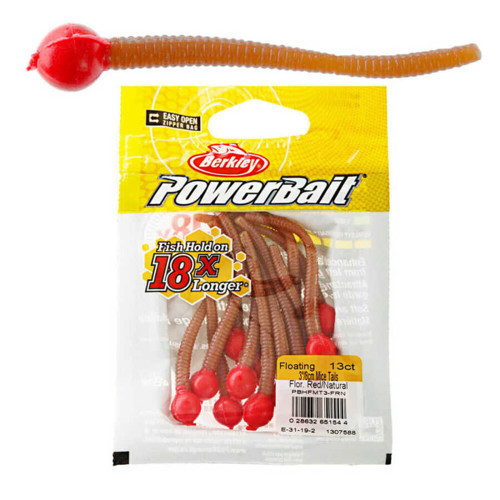 Powerbait Floating Mice Tails Yemi 8Cm - 13Lu-White-Bubblegum