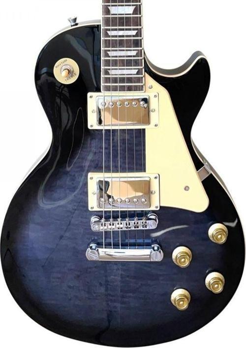 MEG-LPF-TBK Trans Siyah Elektro Gitar