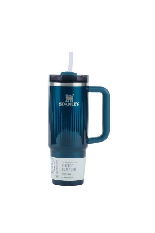 Quencher H2.0 Fluted Tumbler Pipetli Termos Bardak | 0.89 LT