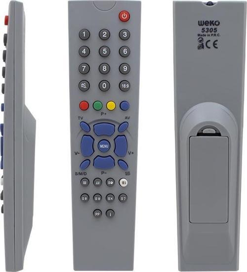 KT TELEFUNKEN SIEMENS PT90 KÜÇÜK KELEBEK TV KUMANDA  (5305=5306)