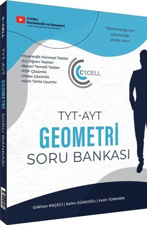 TYT AYT Geometri Soru Bankası C1cell Yayınları