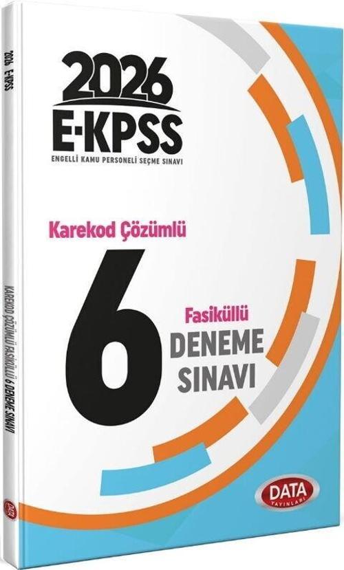 2026 EKPSS Tamamı Çözümlü 6 Deneme Data Yayınları