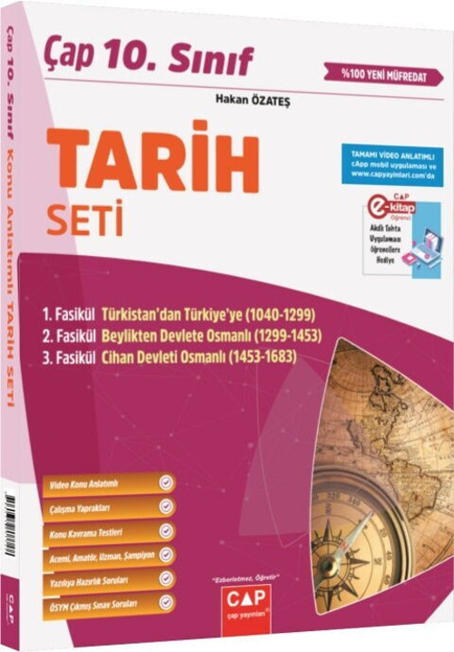 10. Sınıf Tarih Anadolu Lisesi Seti Çap Yayınları