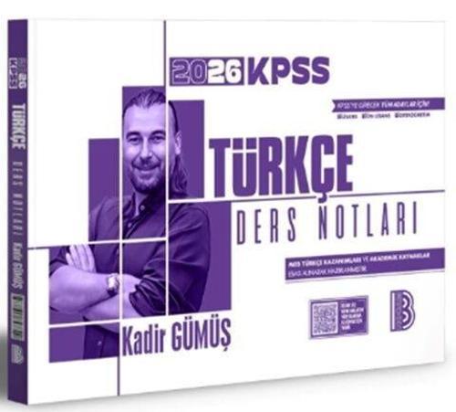 2026 KPSS Türkçe Ders Notları Benim Hocam