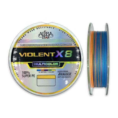 Violent 8x Pe Olta Misinası MULTICOLOR-0.37MM - 300MT - 35.60KG