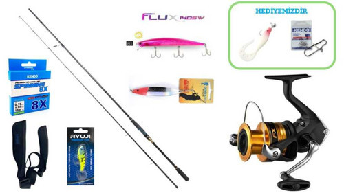 Ryuji Terminator 270 cm 4–35 gr & Shimano FX 3000 FC Spin Seti