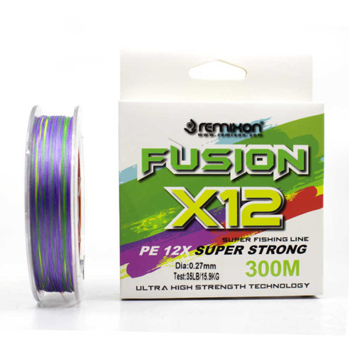 Fusion 300m X12 Multi Color İp Misina Standart-0.18mm