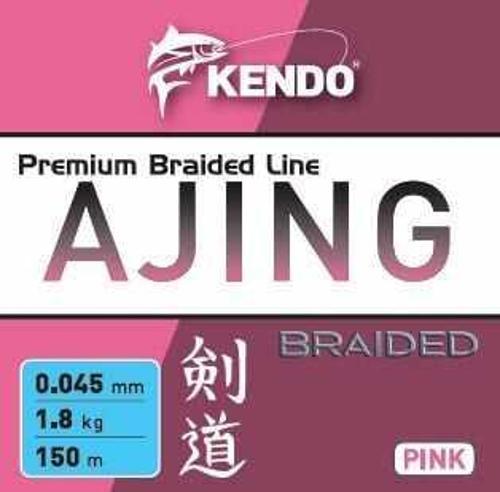 Ajing Premium Braided Line Pink 150m Örgü İp 0.045mm