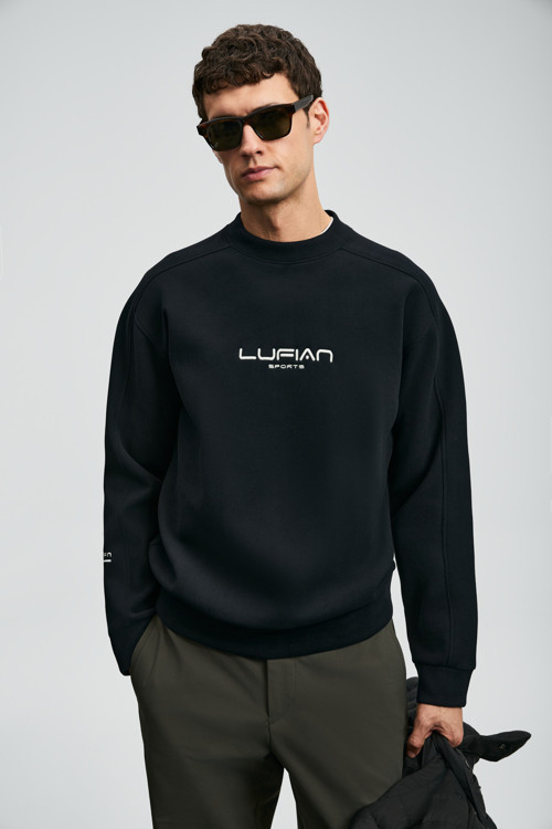 Dark Erkek Sweatshirt Siyah