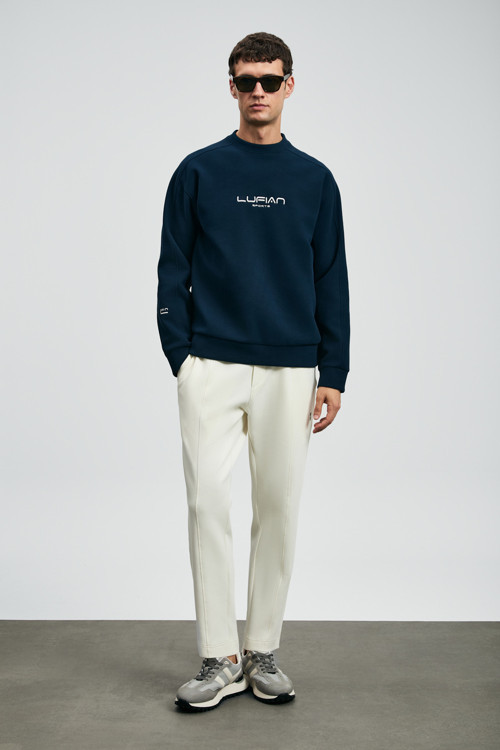 Dark Erkek Sweatshirt Lacivert